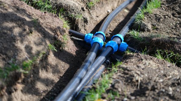 Underground Water Line Installation Service