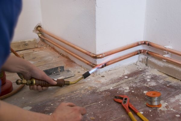 Copper Pipe Repair Service