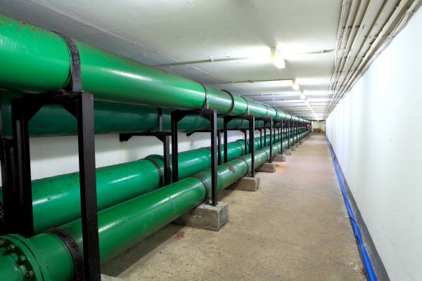 Basement Pipe Installation